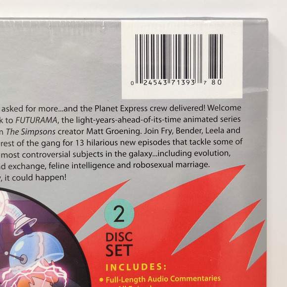 Futurama : Volume 5 (DVD 2-Disc) New Sealed Comedy Humor Animated Bender Fry - Picture 3 of 8